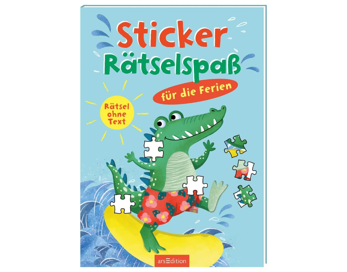 Sticker-Rätselspaß für die Ferien