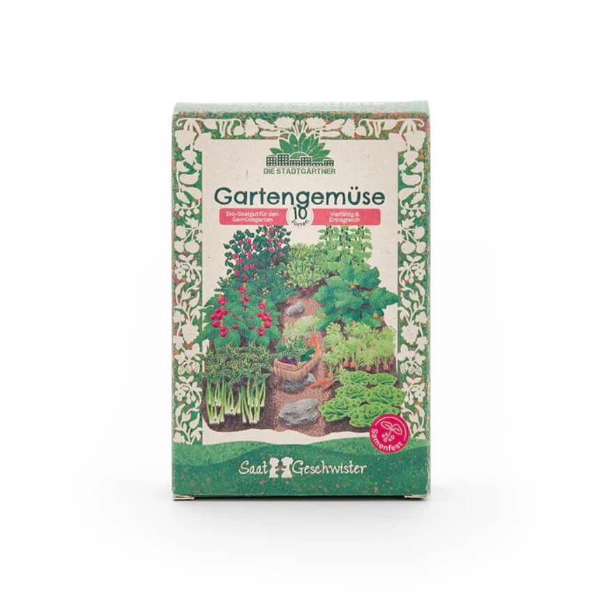 Saatgut-Set Gartengemüse (BIO)