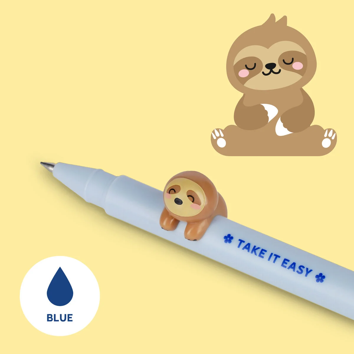 CPP0005_2 Legami Gel Pen - Lovely Friends - Faultier