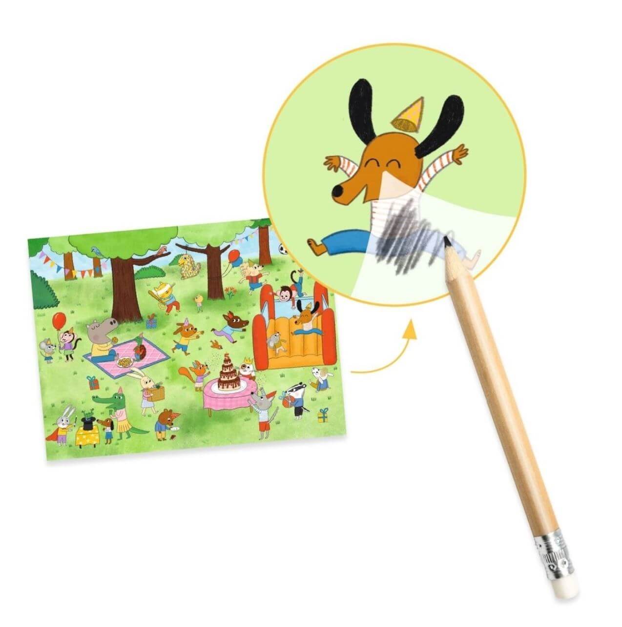 Rubbelbilder: Party Time - 100 Rubbelbilder und 3 Dekore Rubbelbilder: Party Time - 100 Rubbelbilder und 3 Dekore