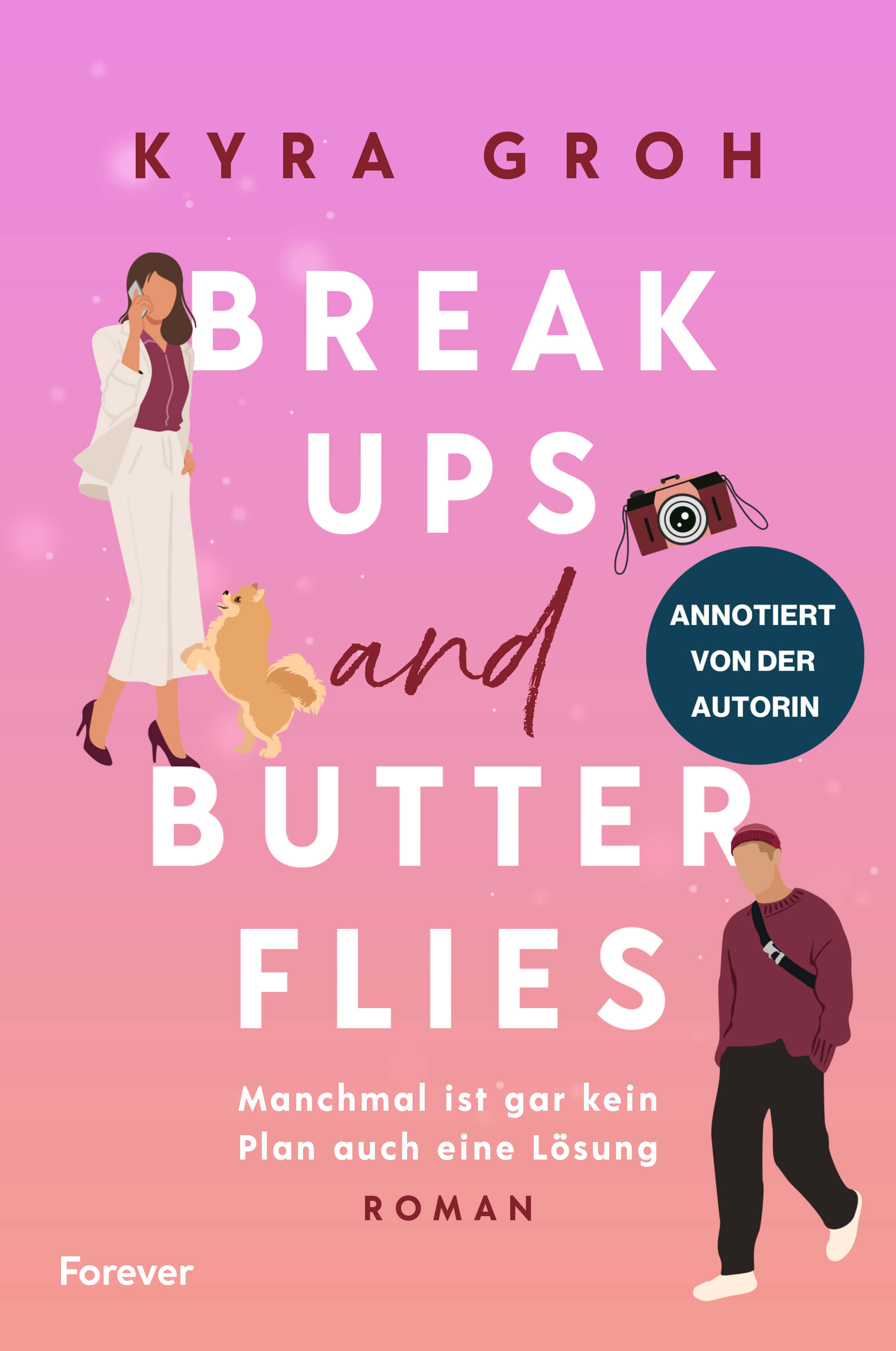Kyra Groh: Breakups and Butterflies (mit Farbschnitt)