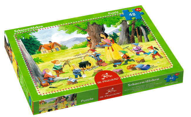 4029753114235 Boxpuzzle Schneewittchen und die sieben Zwerge (48 Teile)