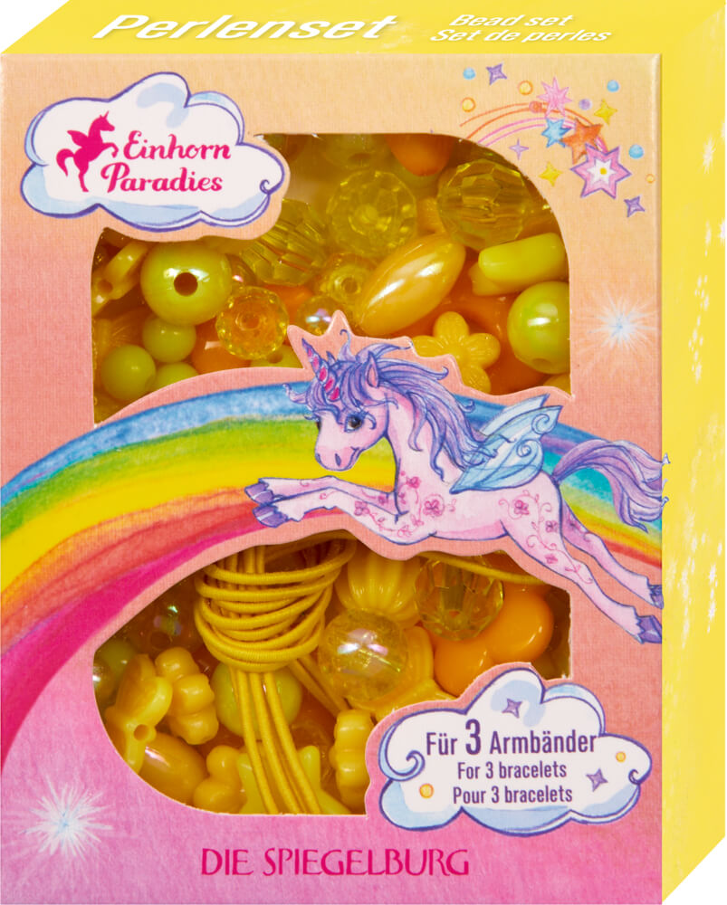 4029753224187-1 Perlenset Gelb - Einhorn-Paradies