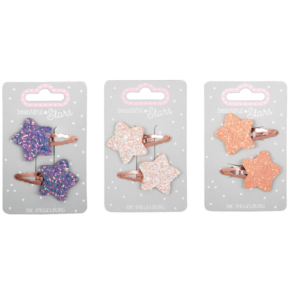 Haarclips Stern Kupfer - beautiful Stars (einzeln) Haarclips Stern Kupfer - beautiful Stars (einzeln)