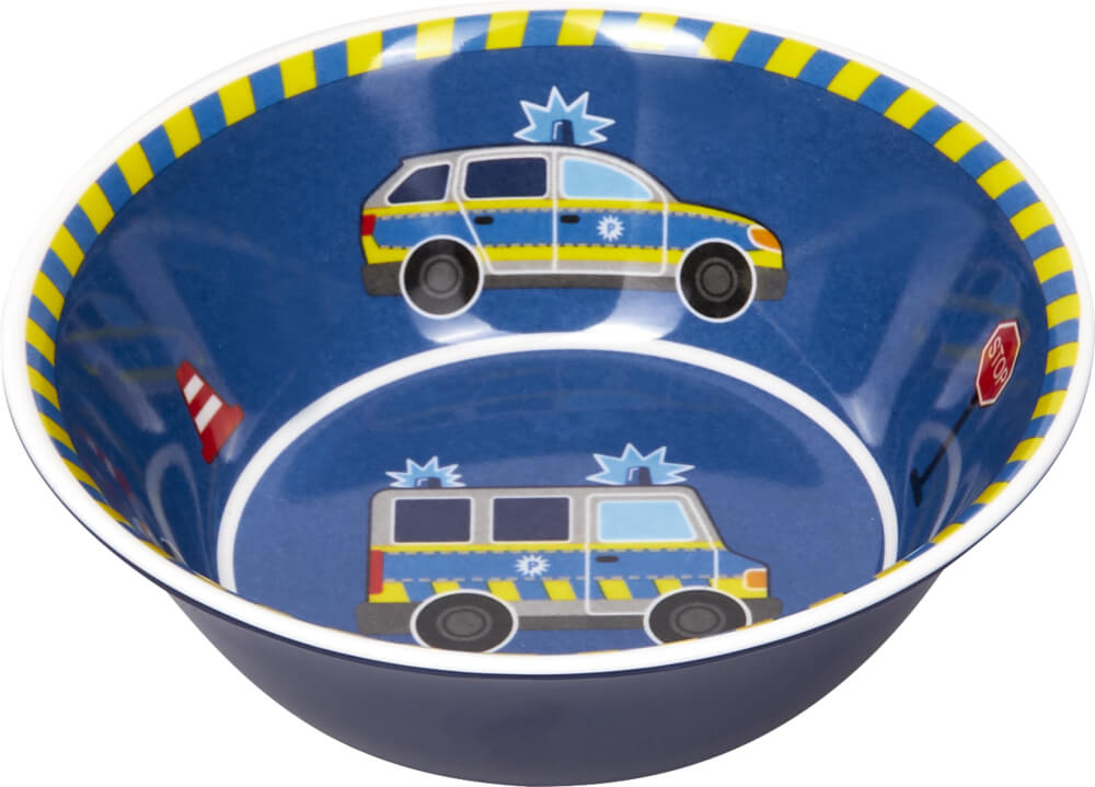 Geschirr Geschenkset Polizei - Wenn ich mal groß bin ...