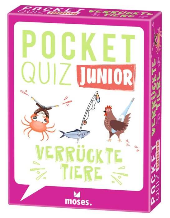 052570_700x700-1 Pocket Quiz junior - Verrückte Tiere