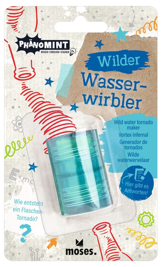 PhänoMINT Wilder Wasserwirbler einzeln (verschiedene Farben zur Auswahl)