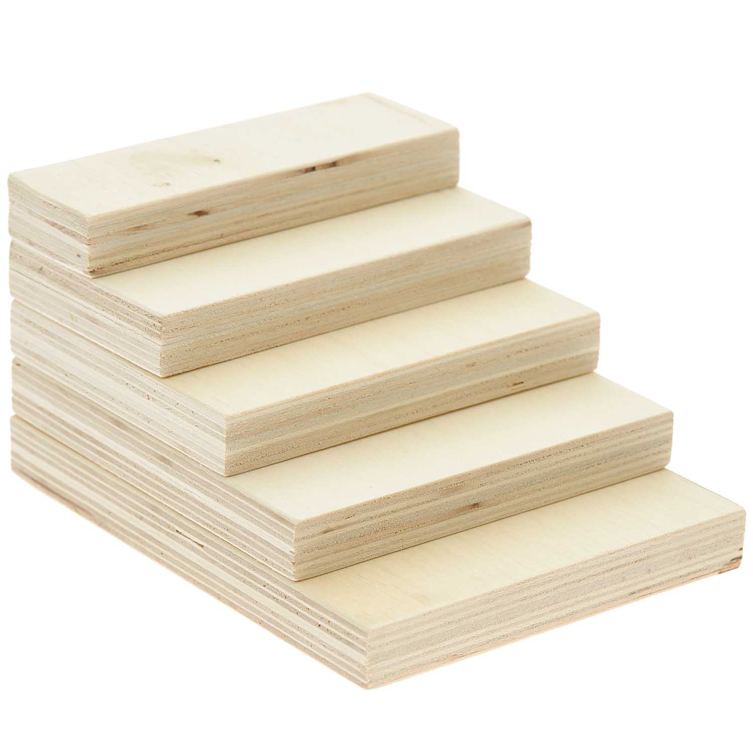 500347_1 Miniatur Treppe 10x7x12,9cm 5teilig - Wichtel- und Puppenhaus