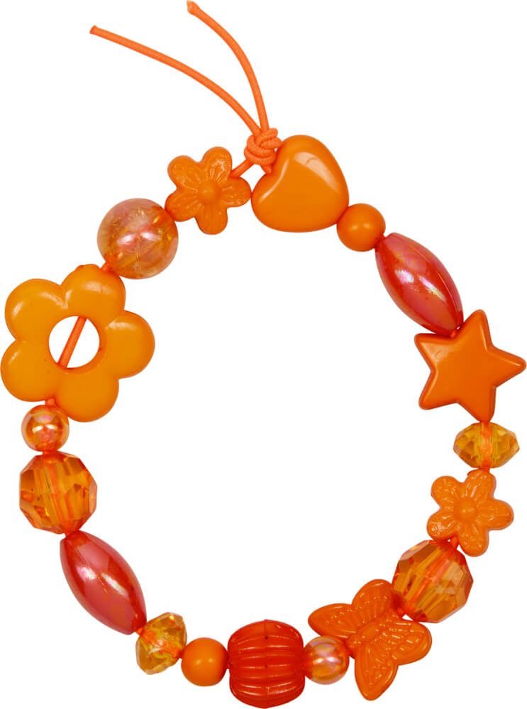 Perlenset Orange - Einhorn-Paradies