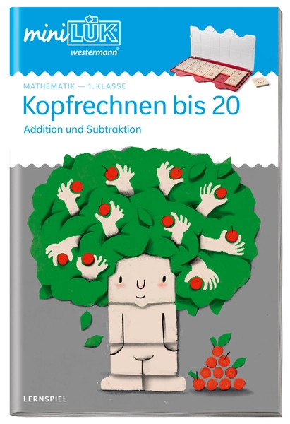 miniLÜK-Übungsheft "Kopfrechnen bis 20"