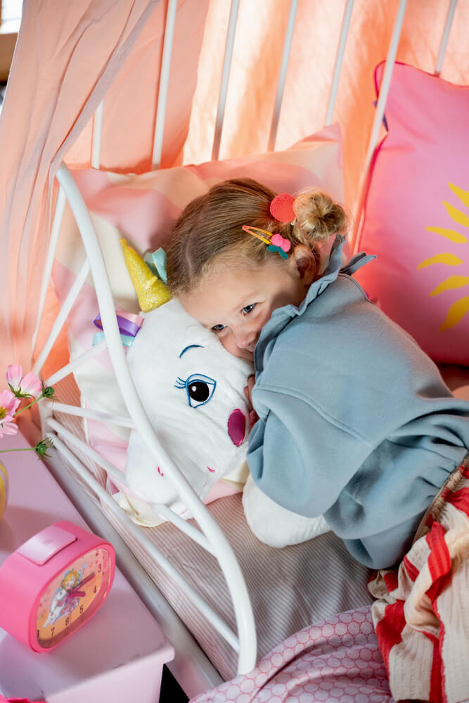 Einhorn-Kissen mit Satinbandmähne - Prinzessin Lillifee