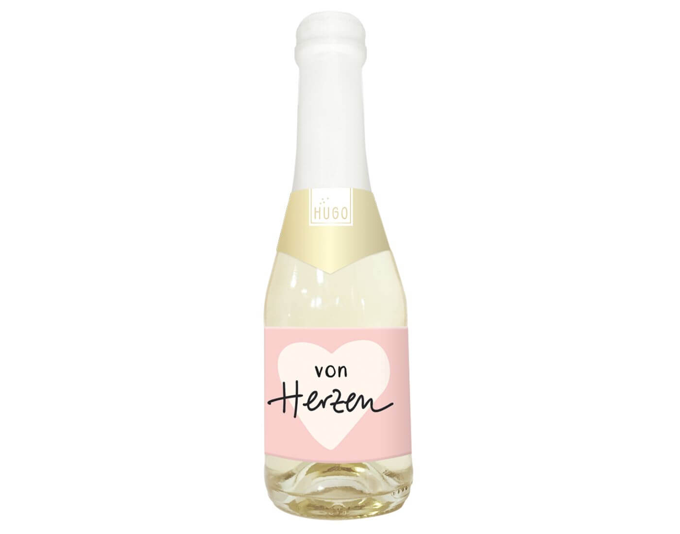 Hugo-Flasche 0,2l von Herzen