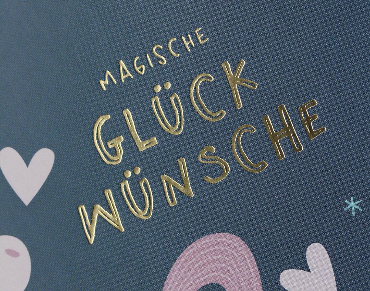 Geschenktüte groß Magische Glückwünsche