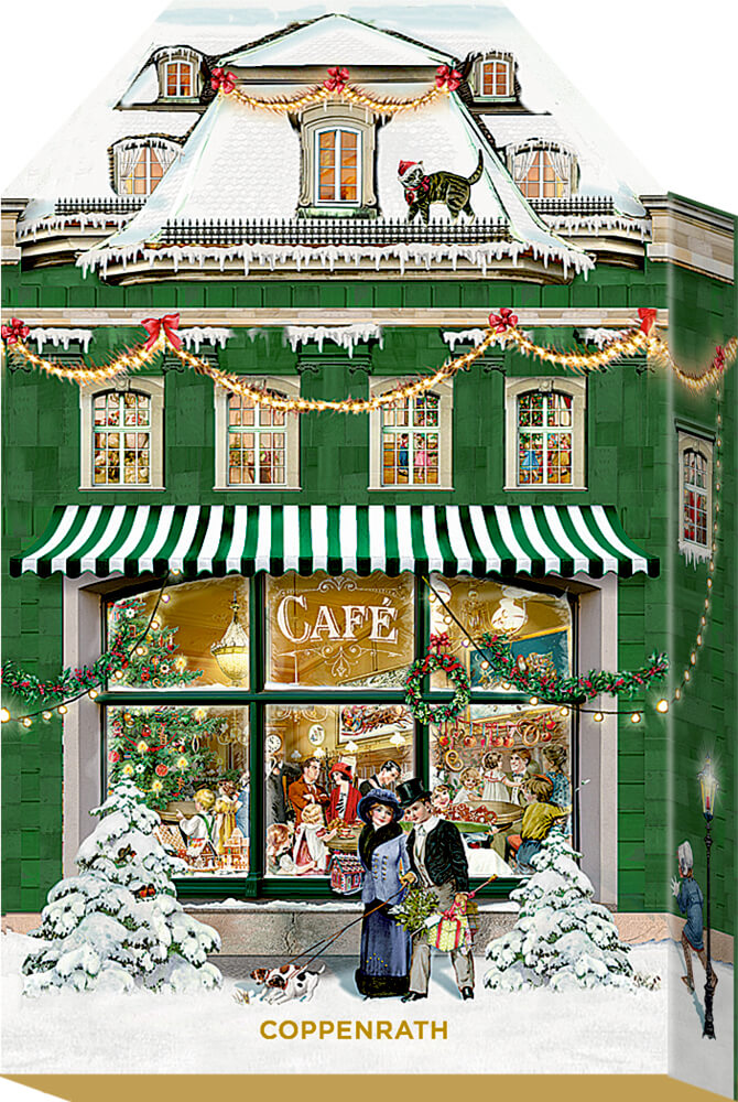 4050003955162_2 Mein kleines Weihnachtshaus, Schachtel-Adventskalender (einzeln) (Behr)