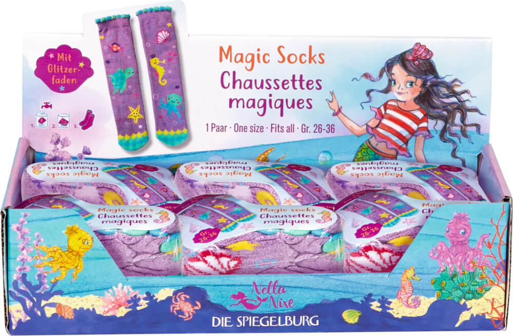 Magic Socks - Nella Nixe, one size (Gr.26-36)