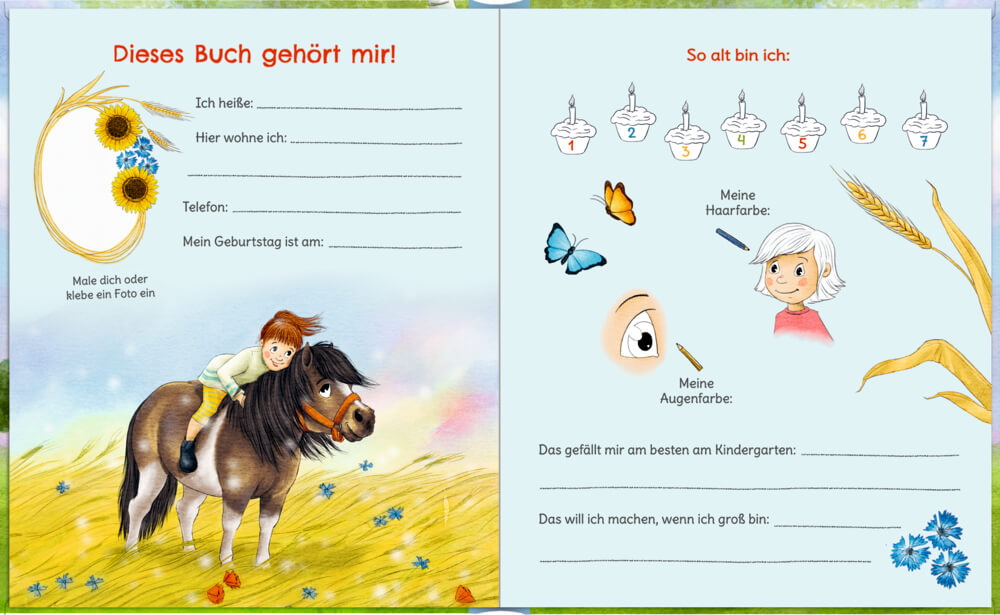Freundebuch: Meine liebsten Tiere - Meine Kindergartenfreunde