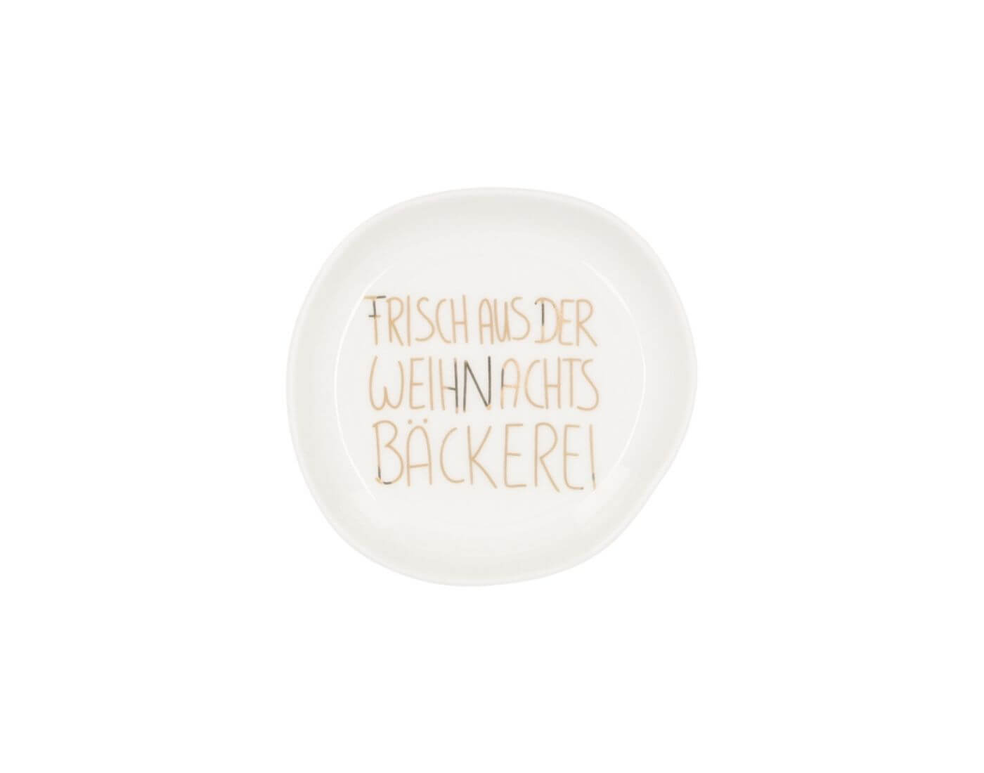 Weihnachtsschälchen - Frisch aus der Weihnachtsbäckerei