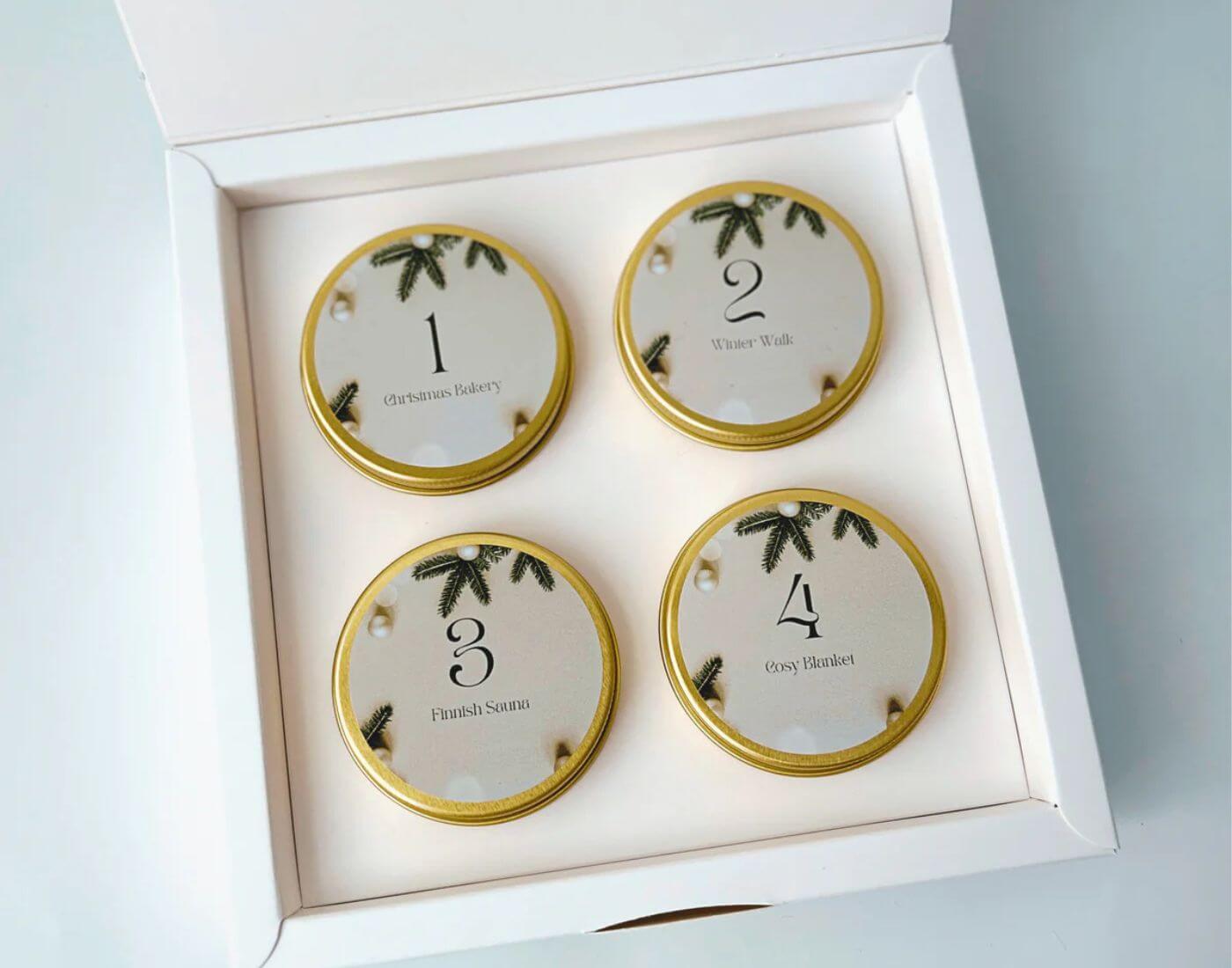 ADVENTSKALENDER 4 KERZEN