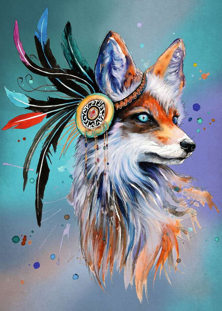 Ravensburger Puzzle 16725 Boho Fuchs