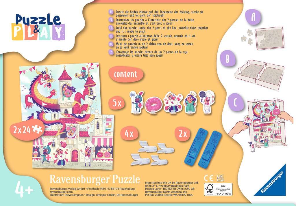 Königreich der Donuts - Puzzle & Play