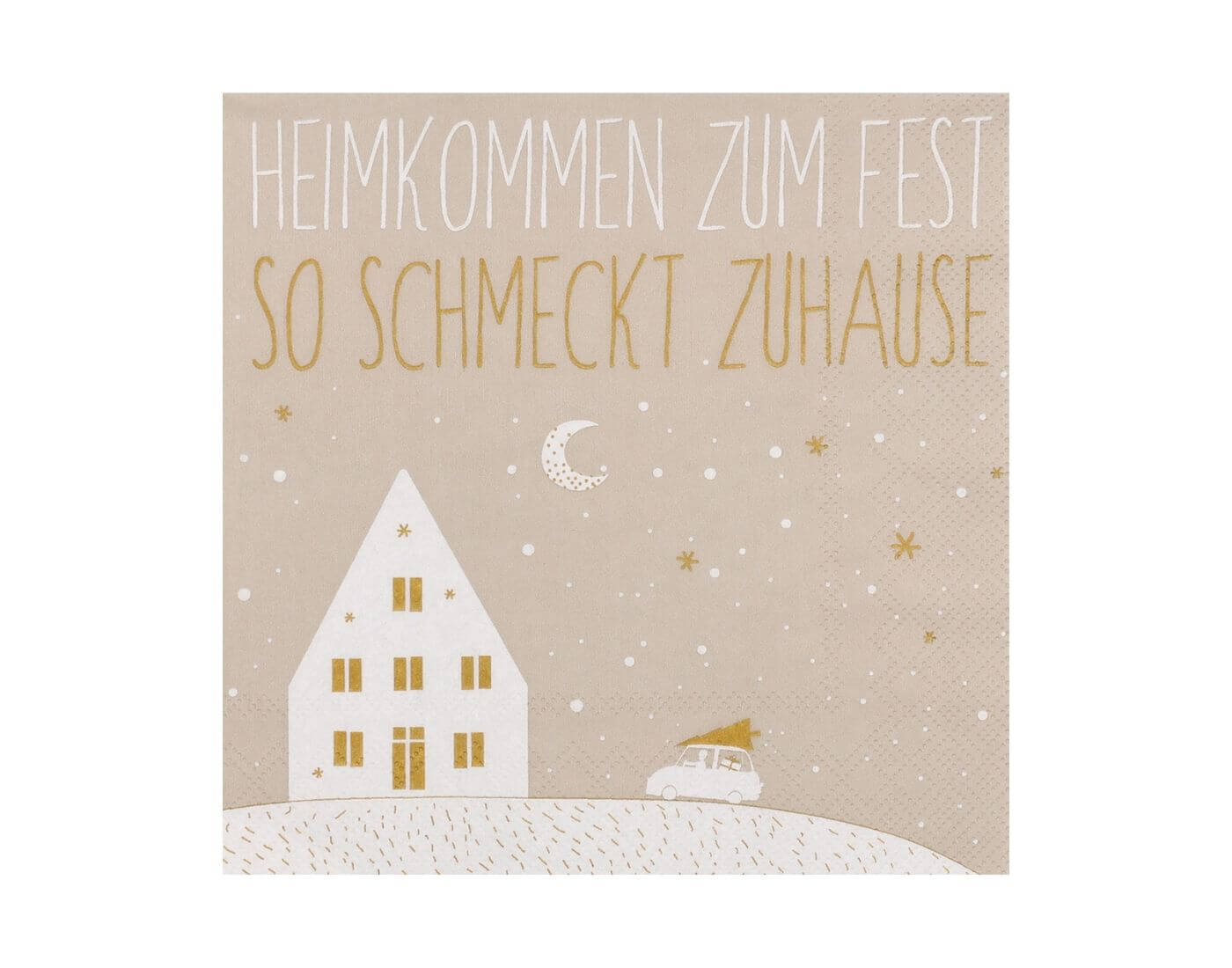 Lunchservietten - Heimkommen zum Fest... Lunchservietten - Heimkommen zum Fest...