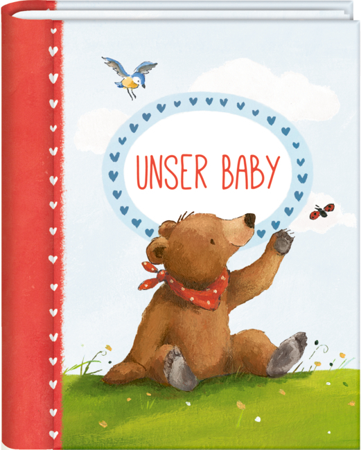 Unser Baby - Kleines Foto-Einsteckalbum (BabyBär)