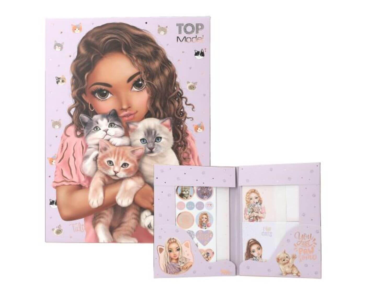 TOPModel Briefpapier CAT LOVE