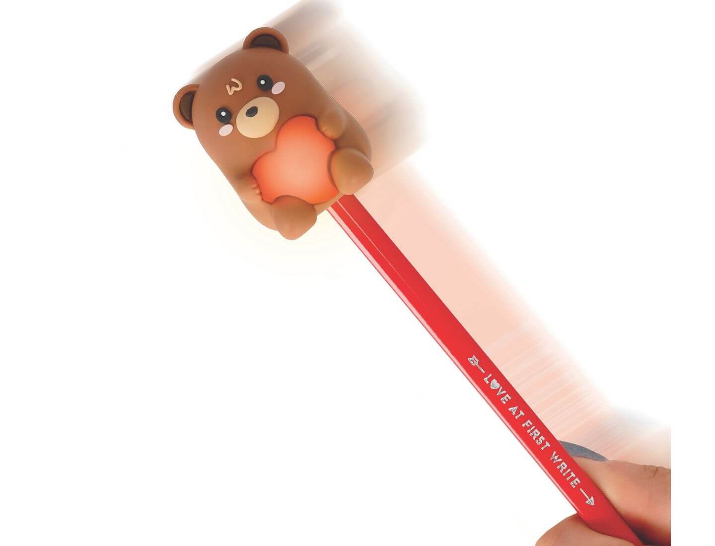 Anspitzer Mit Lichteffekt Und Behälter - Teddy Bear - Sharpening is Magic