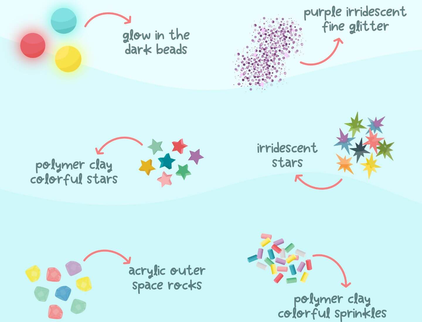 Glo Plals Fun Fillers Space