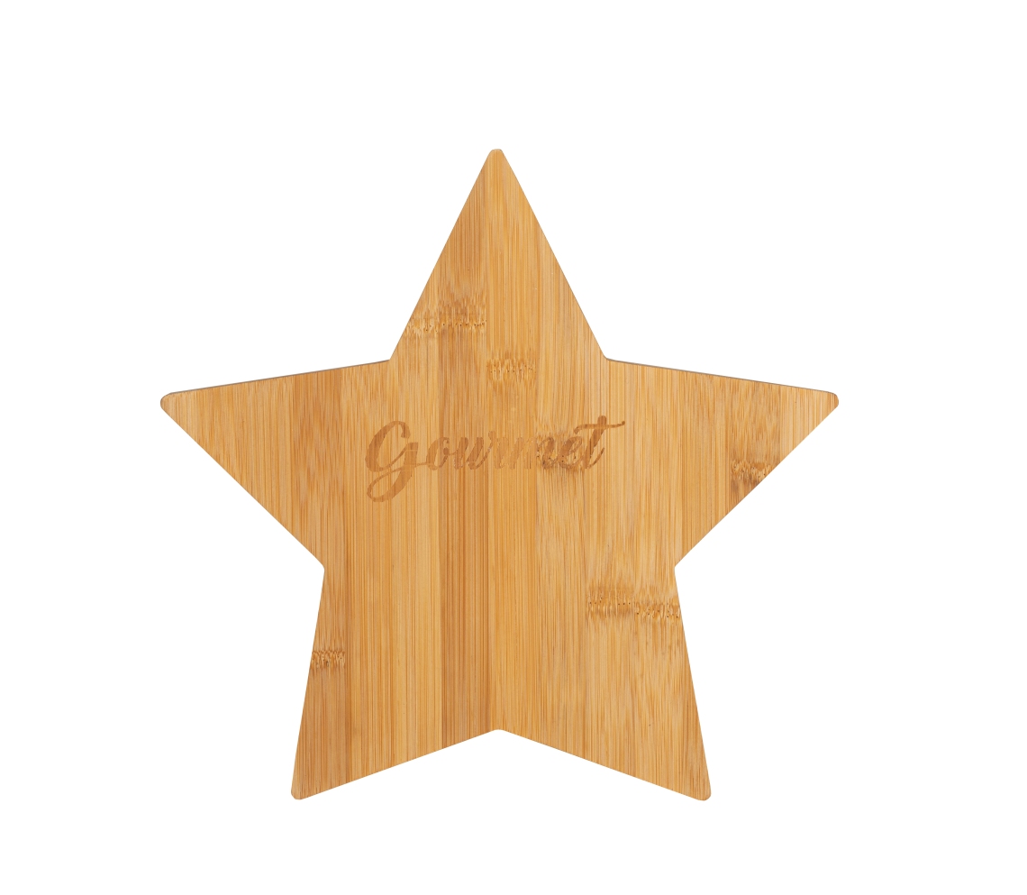 Bambusbrett Stern - Gourmet