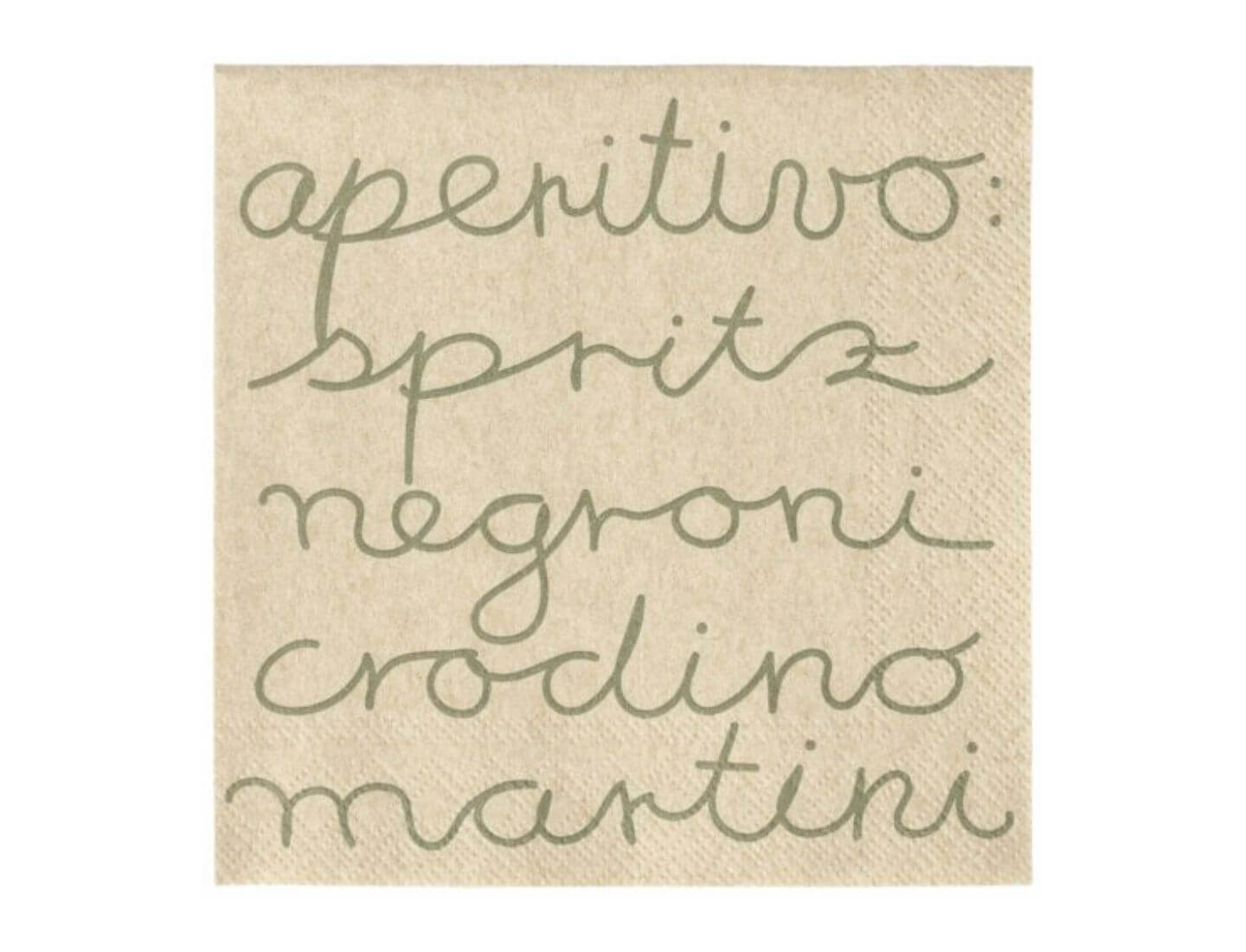 Cocktailserviette Aperitivo
