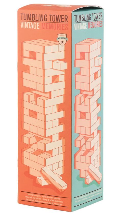 Das Spiel des wackeligen Turms