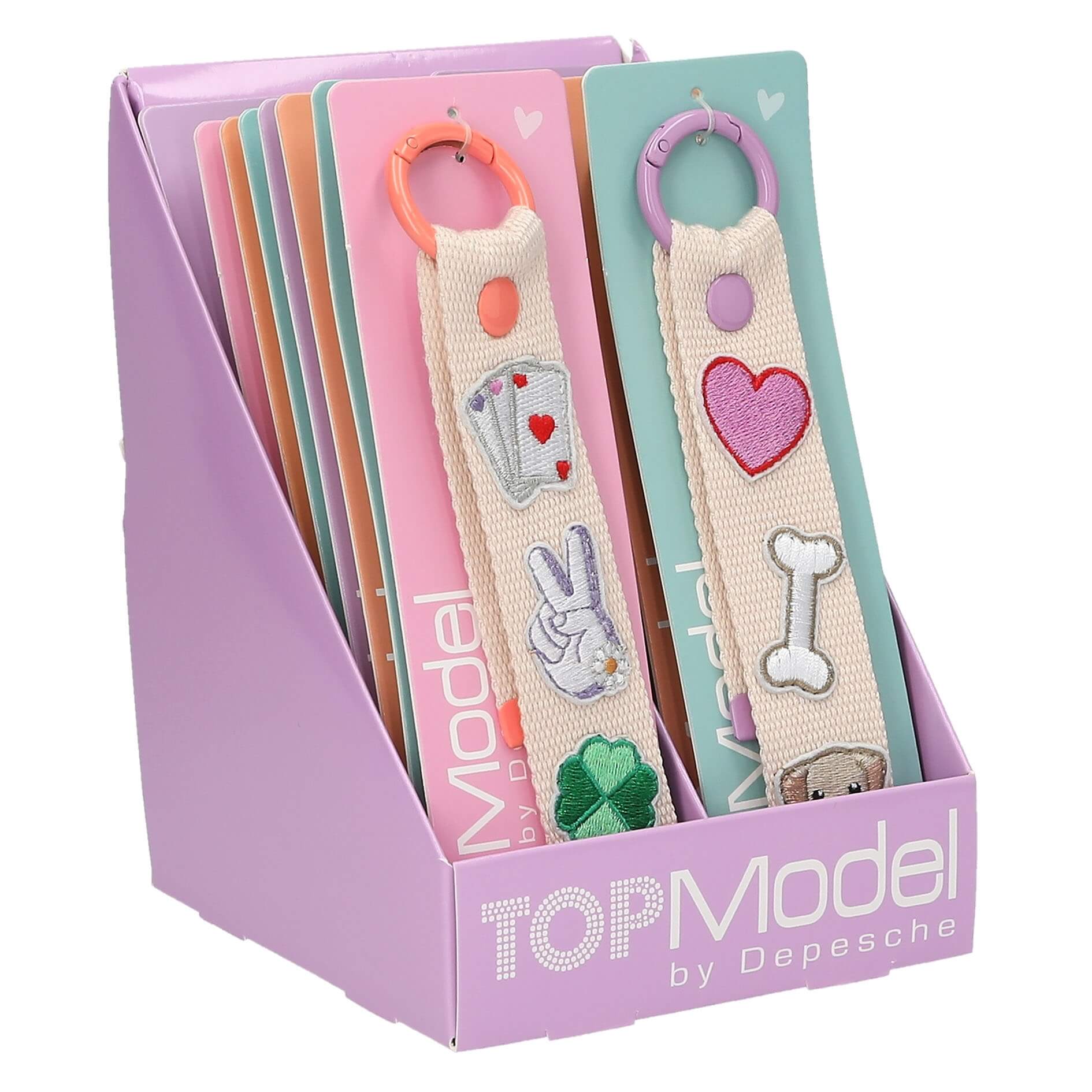 TOPModel Anhänger Clip Strap Click & Style GIRL POWER (einzeln)
