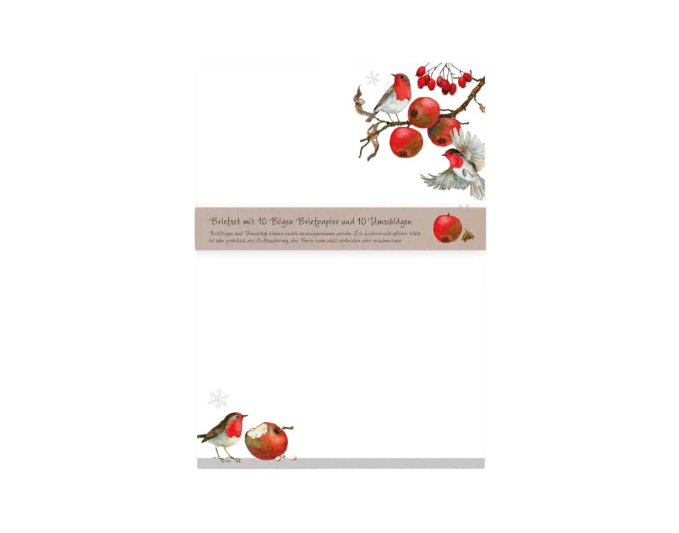 Briefpapier A4 Frostige Beeren Briefpapier A4 Frostige Beeren