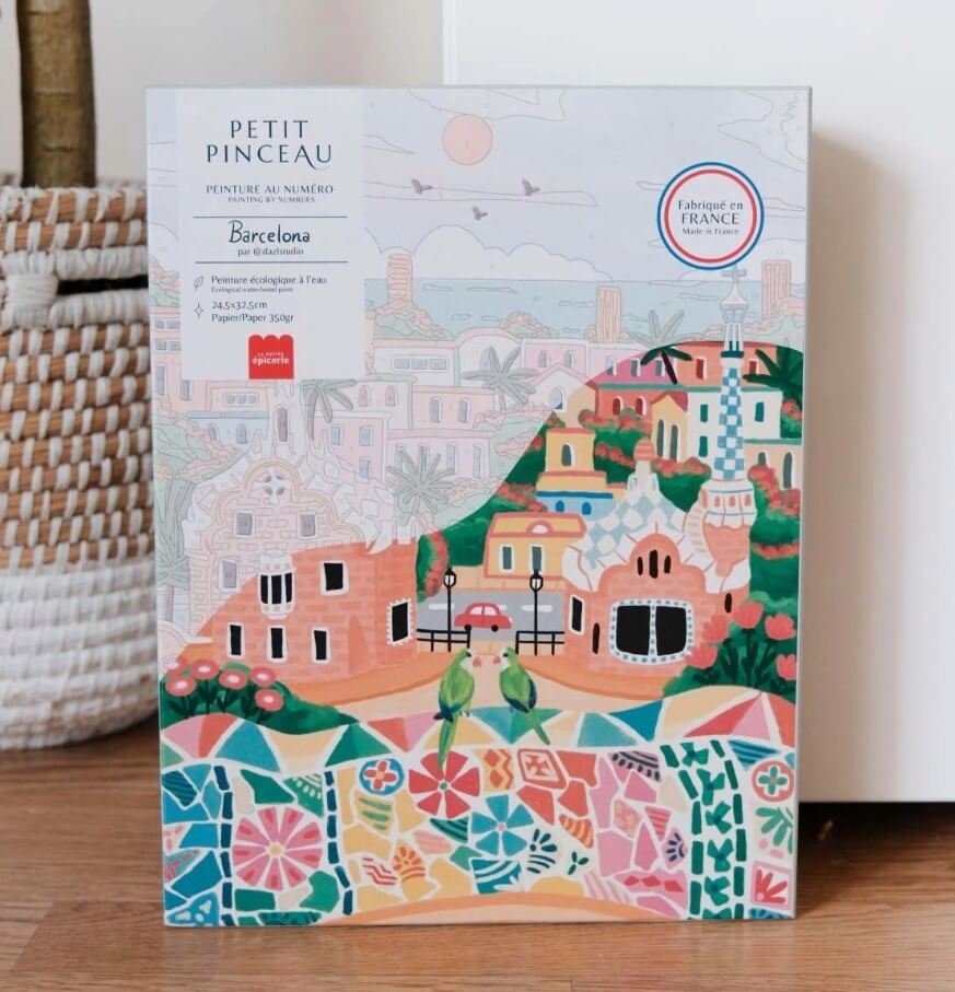 Malen nach Zahlen Set - Barcelona