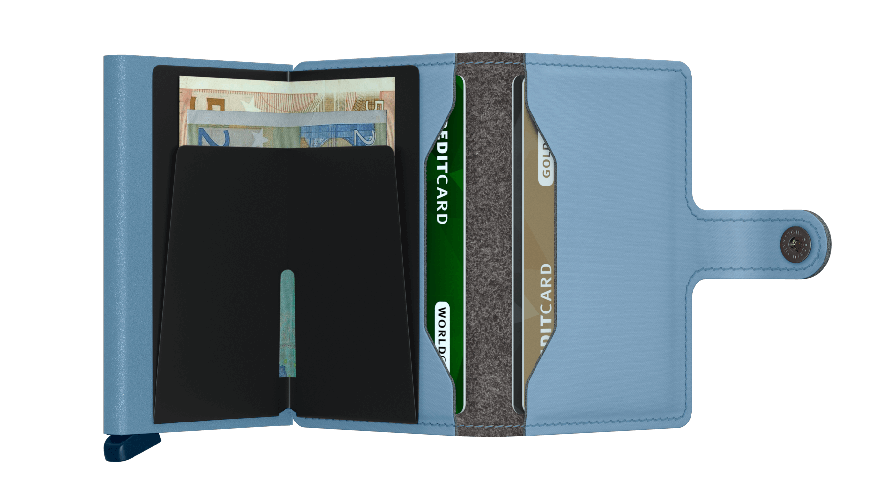 Secrid_Miniwallet_Yard_Powder_Sky_Blue_Open-1 Secrid Miniwallet Yard Sky Blue