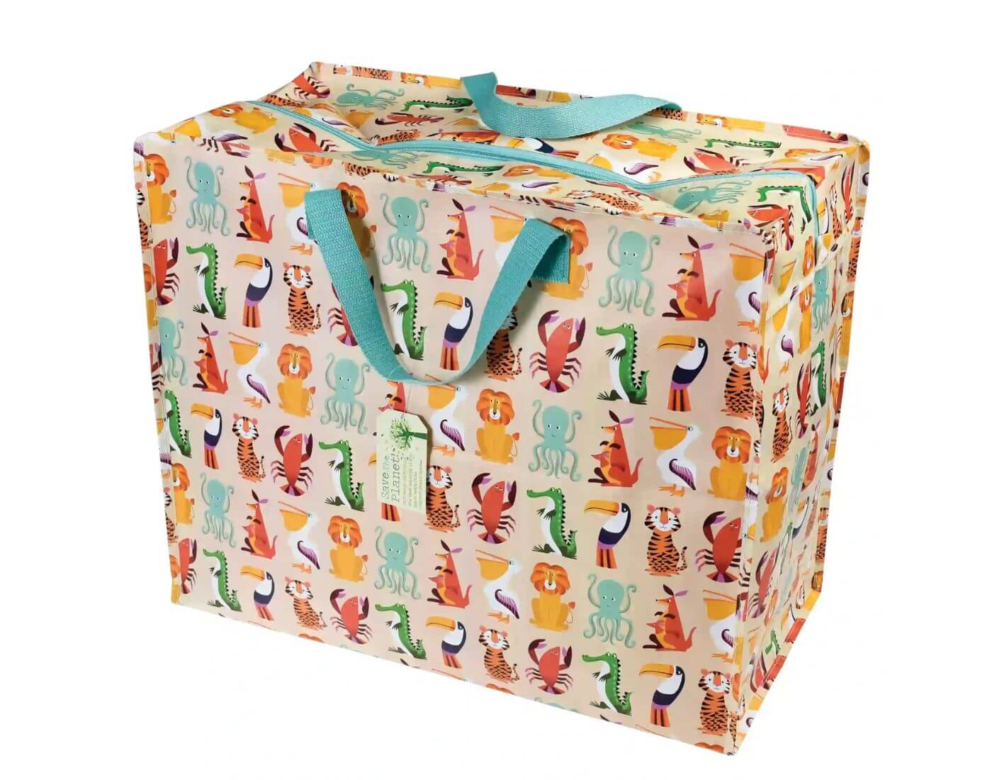 rex-london-jumbo-tasche-tiere-1 XXL-Tasche Colourful Creatures