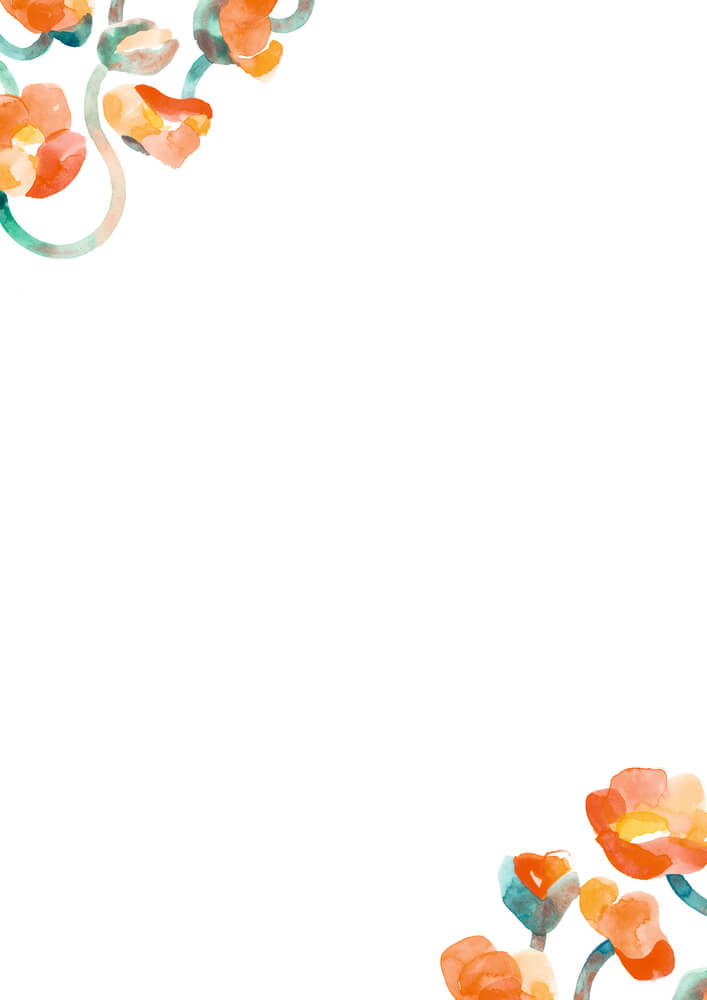 4050003951966_6 Briefpapier-Set - All about orange