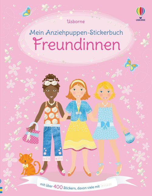 9781789415674__COVER_2D-Produktcover-Web-klein-1 Mein Anziehpuppen-Stickerbuch: Freundinnen