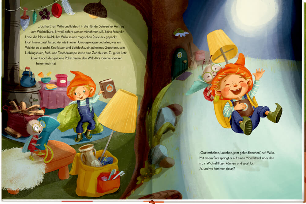 Annette Langen: Wichtelpost zum Schulanfang