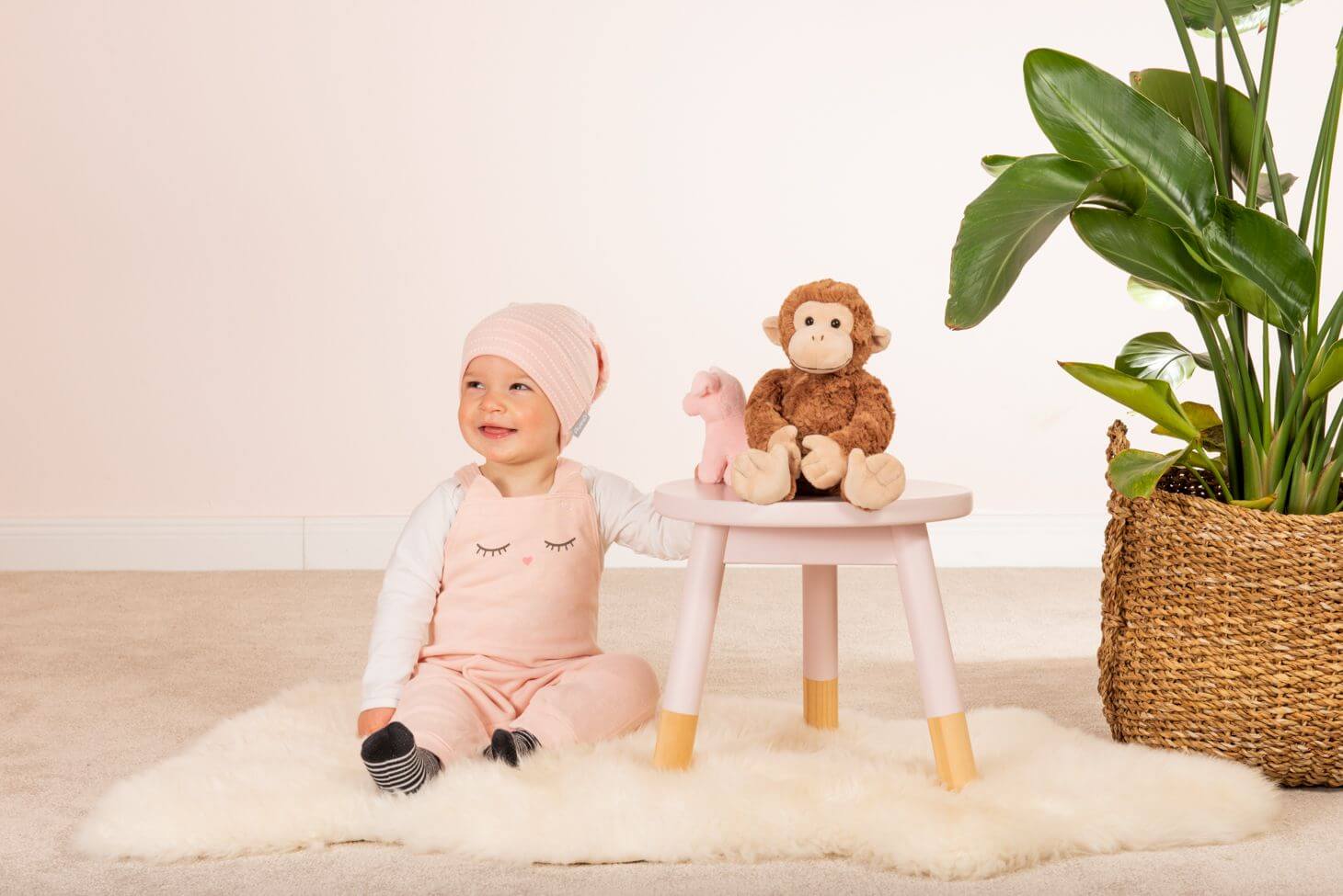 Äffchen Carly ca. 27 cm - Herzekind