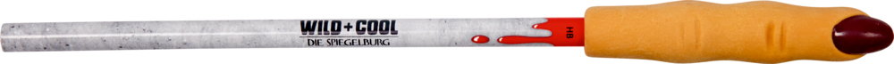 4029753180193_3 Bleistift mit Radier-Topper Hexenfinger - Wild+Cool (einzeln)
