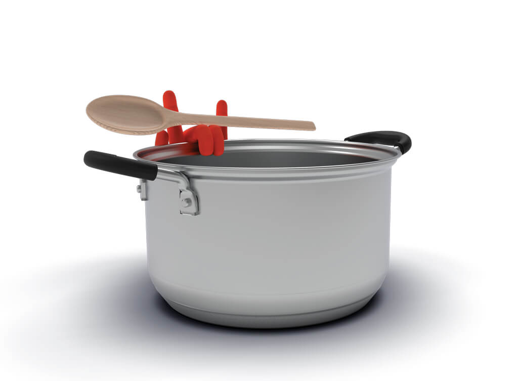 Rockhand - Löffelhalter und Topfwächter Rockhand - Löffelhalter und Topfwächter