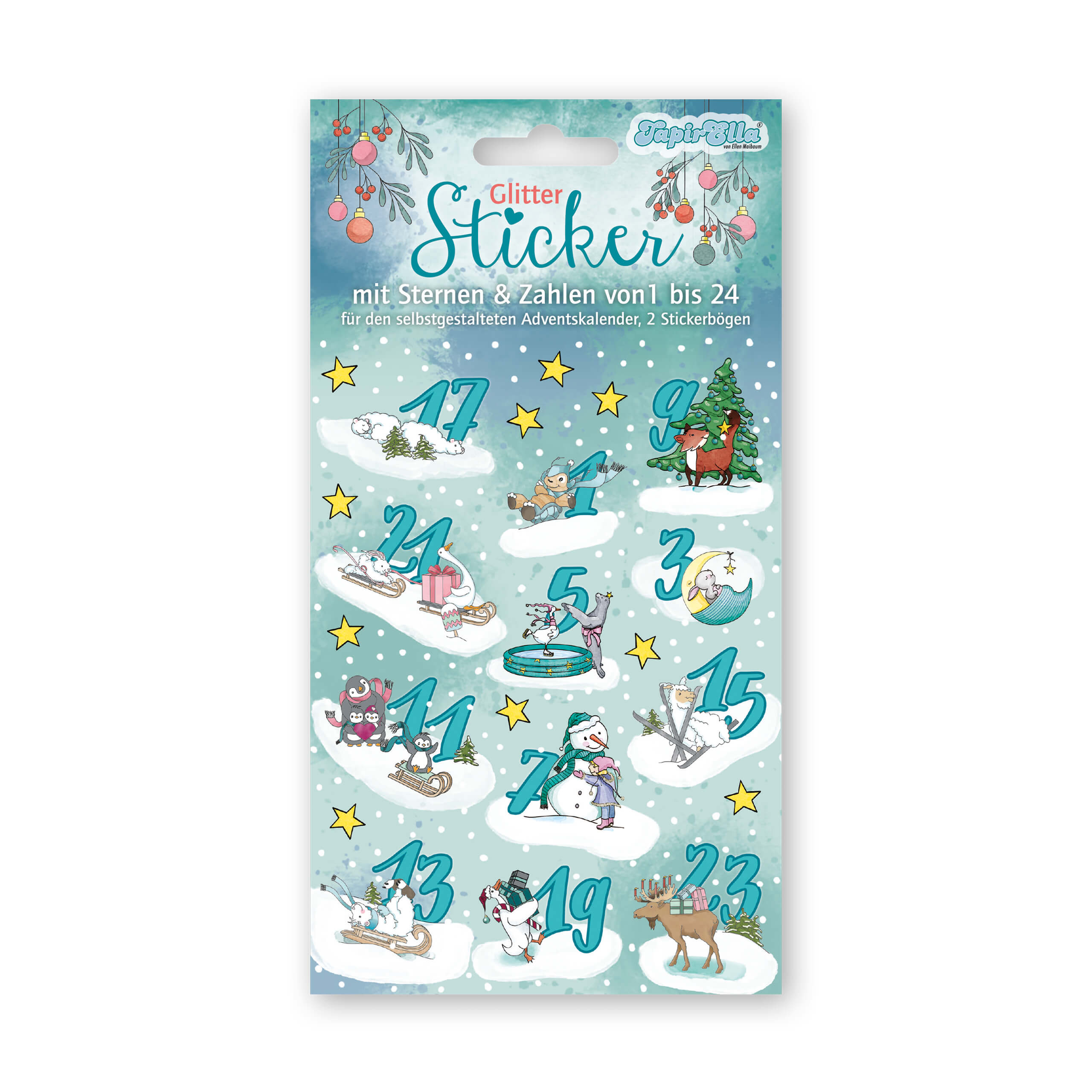 13600_01-1 Adventskalender Sticker Winterzauber