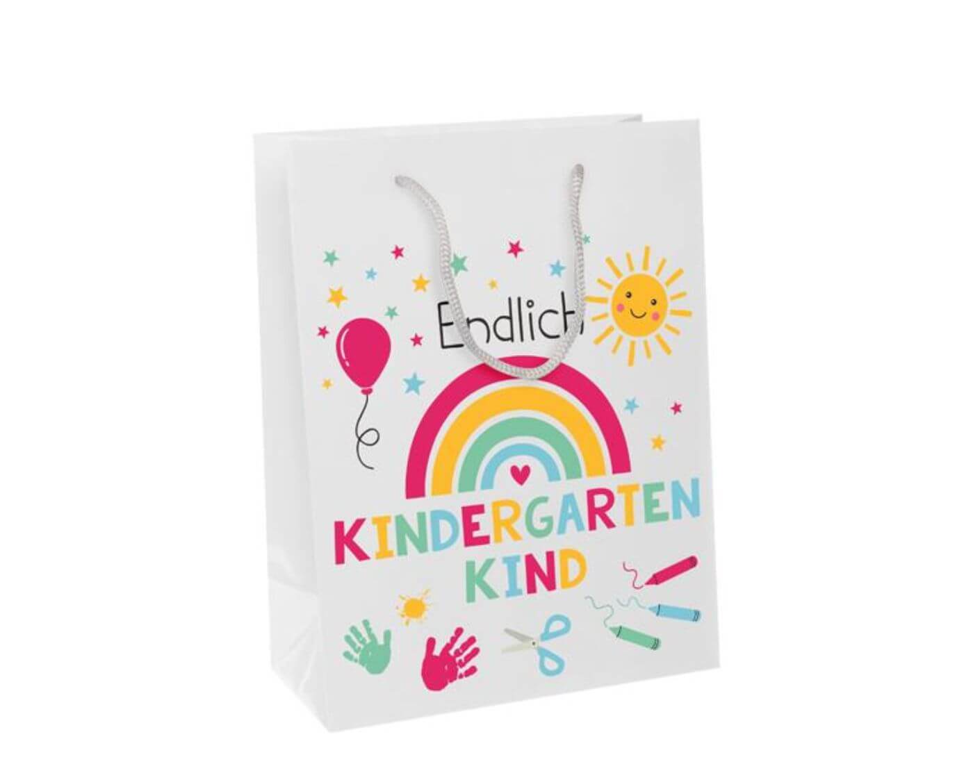 cepewa-tuete-kindergarten-174tDbNCYbJwn4 Geschenktüte Kindergarten - Endlich Kindergartenkind - Größe M
