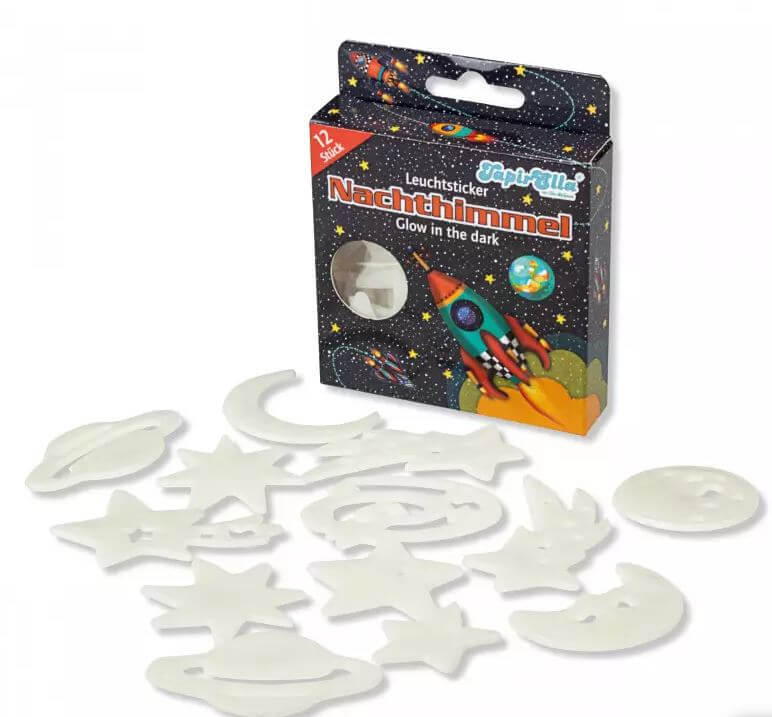 Leuchtsticker, Raketen & Planeten