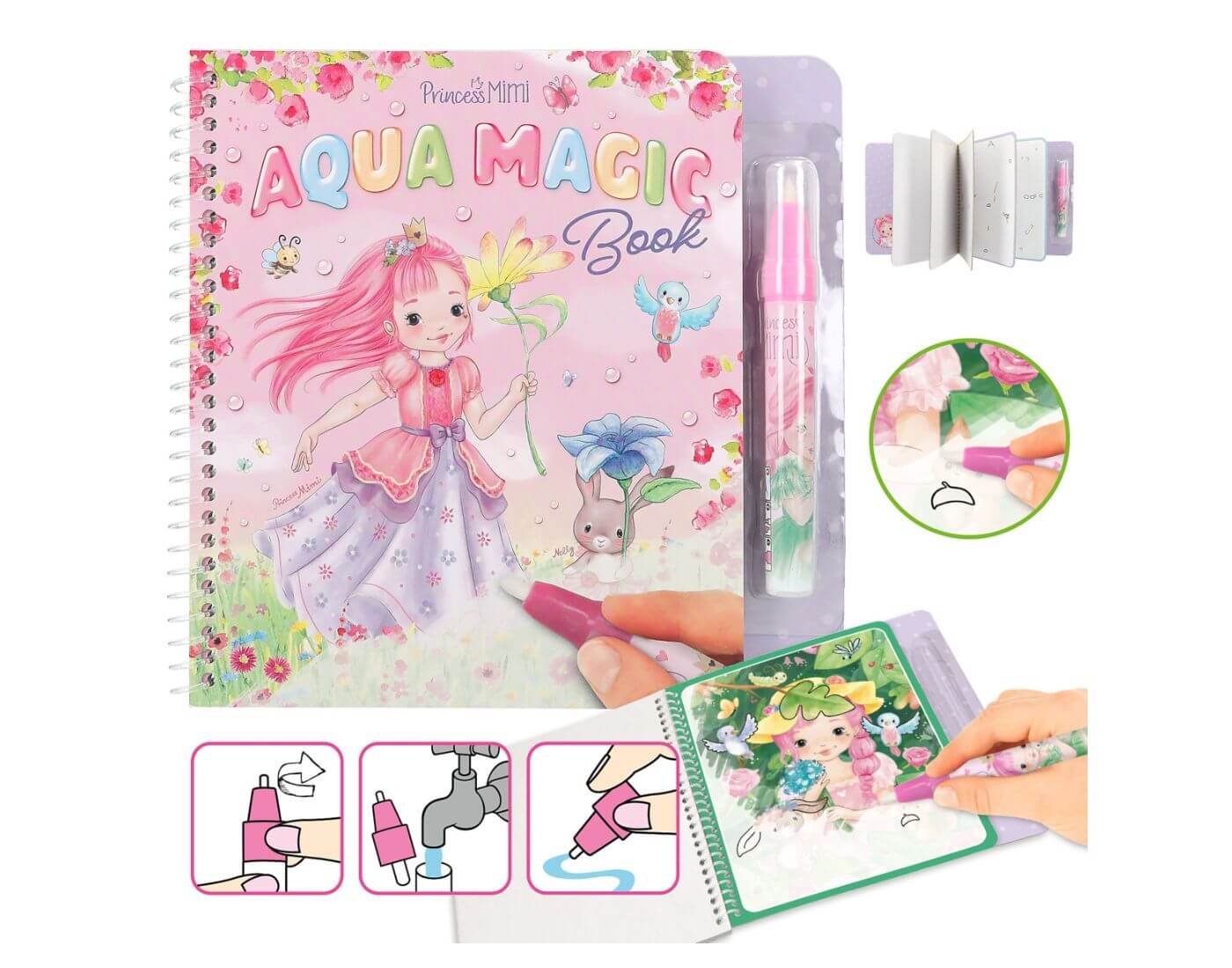 Princess Mimi Aqua Magic Book