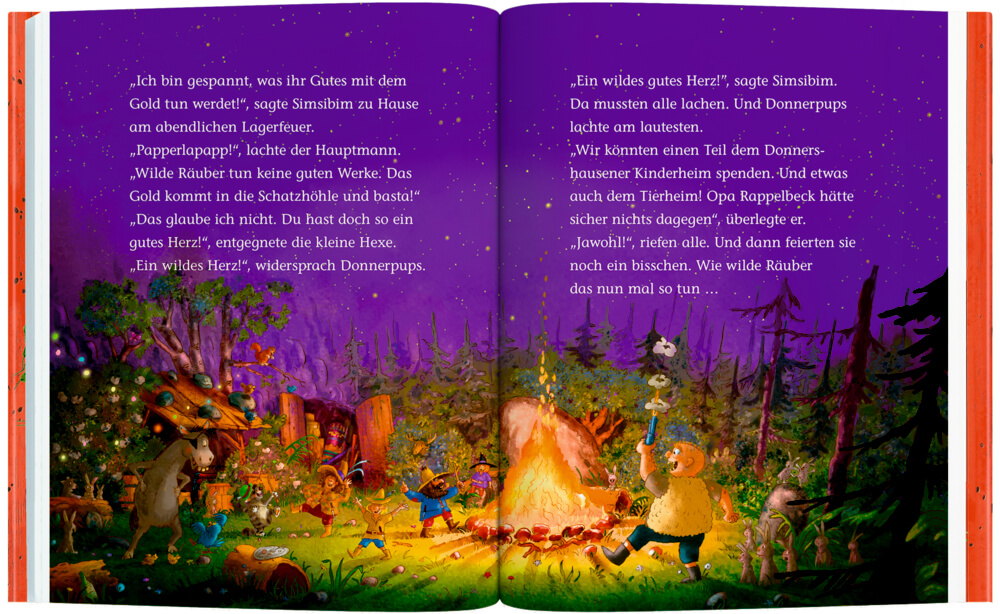Der wilde Räuber Donnerpups (Leseanfänger/Bd.1) - Die vergessene Goldmine