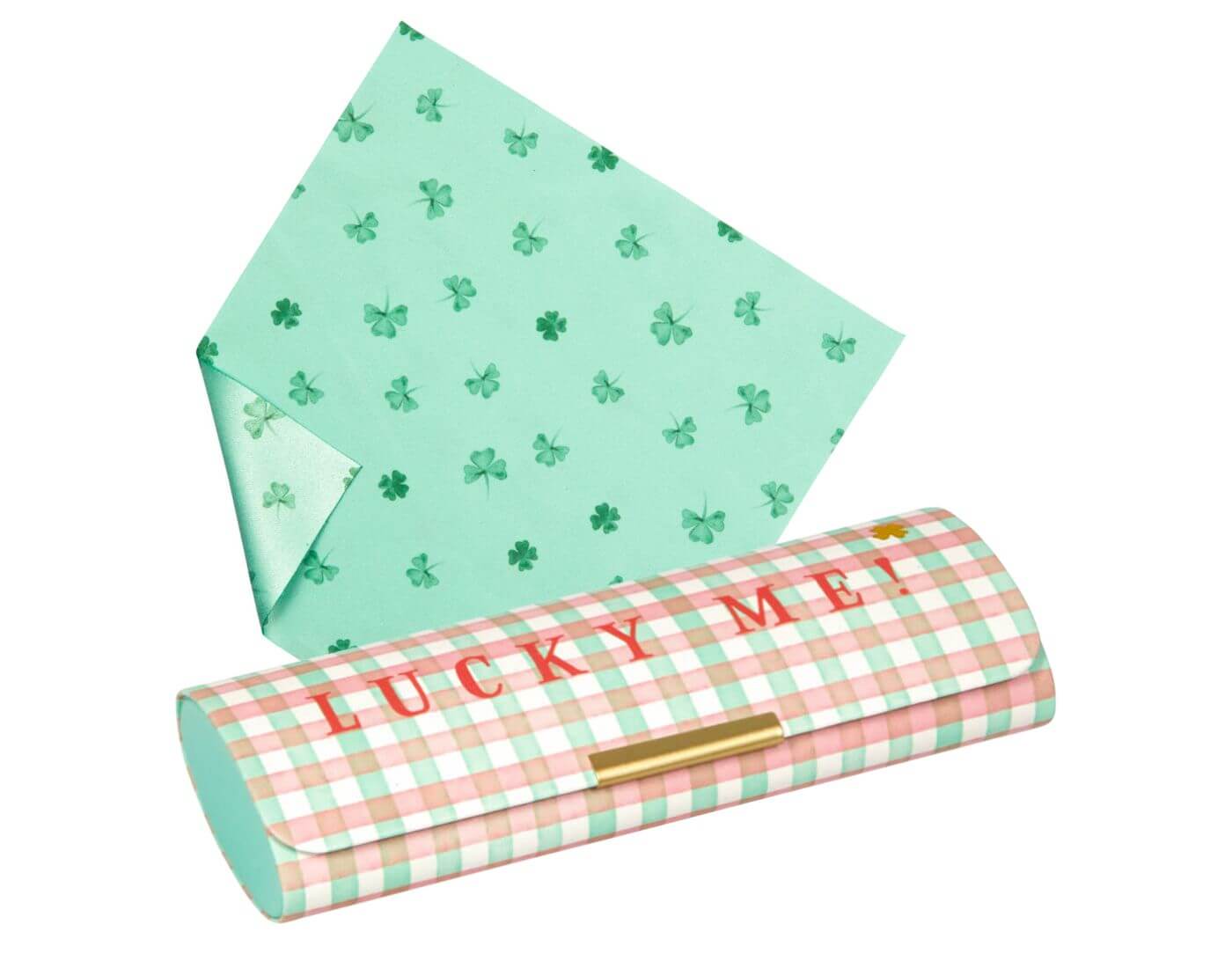 Brillenetui mit Putztuch Lucky Me! - Viel Glück Brillenetui mit Putztuch Lucky Me! - Viel Glück