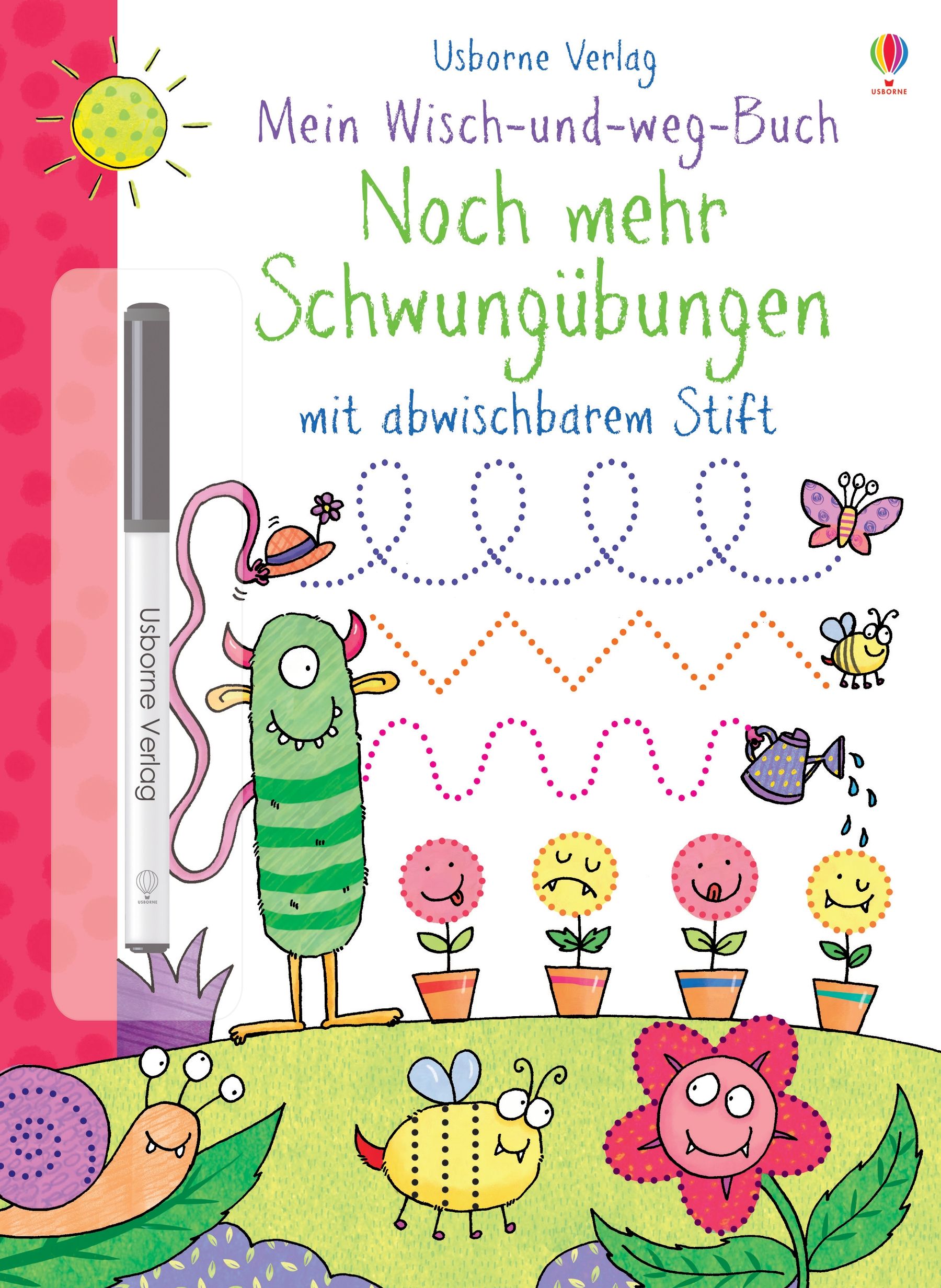 Mein Wisch-und-weg-Buch: Noch mehr Schwungübungen